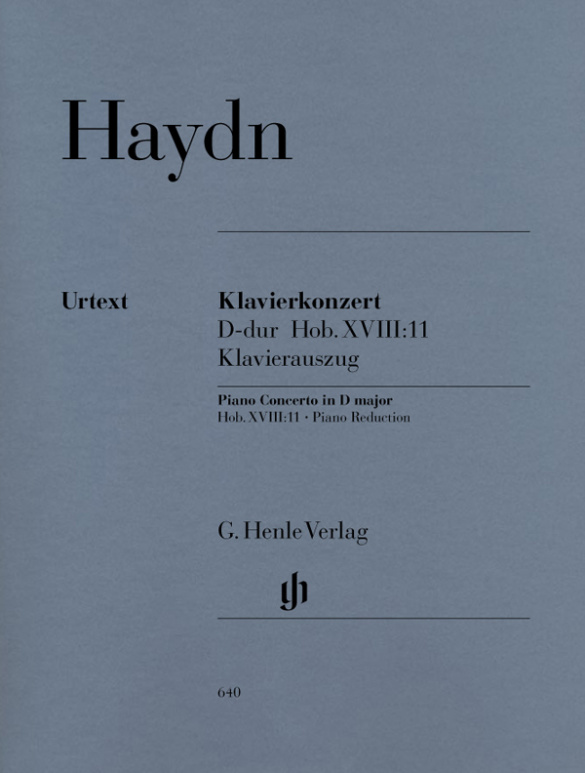 Konzert D-Dur Hob.XVIII:11 OP 21 für Klavier (Cembalo) und Orchest