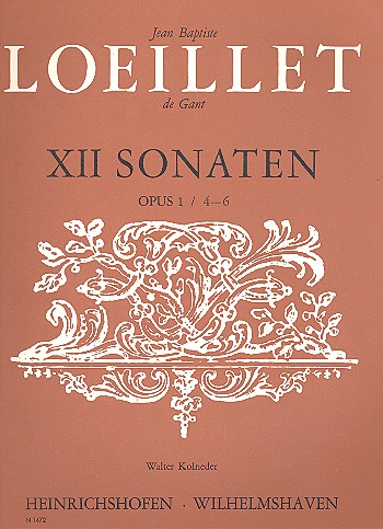 Sonaten Op 1/4-6