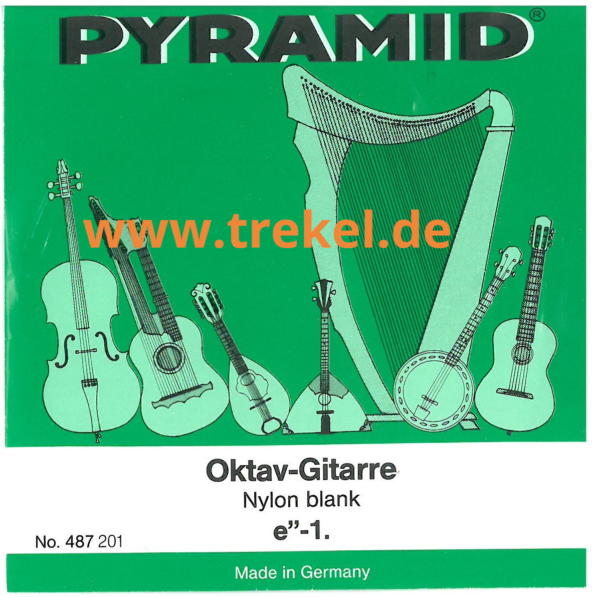 Pyramid E1, Oktavgitarre, 37 - 39cm