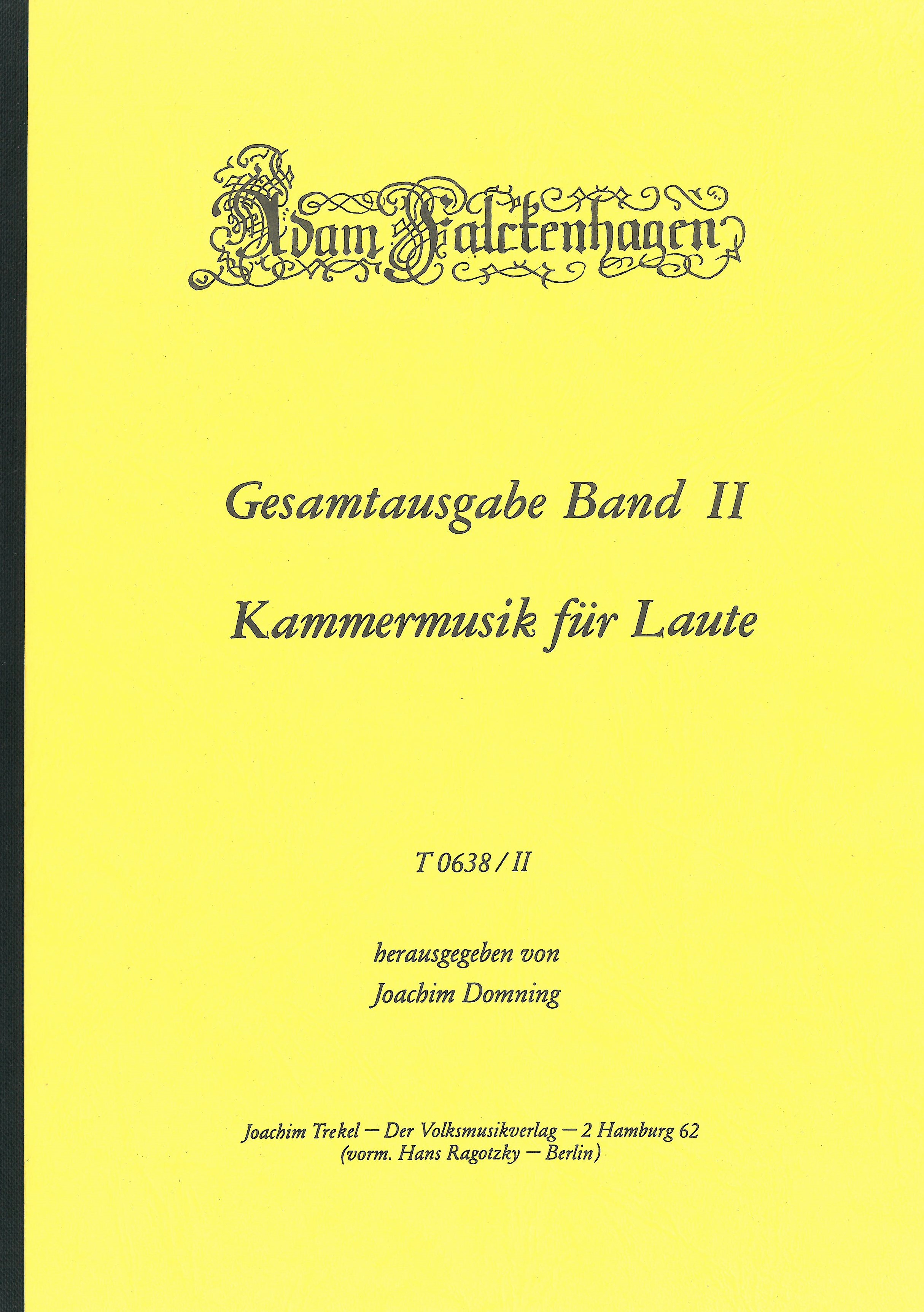 Gesamtausgabe Laute - Band 2