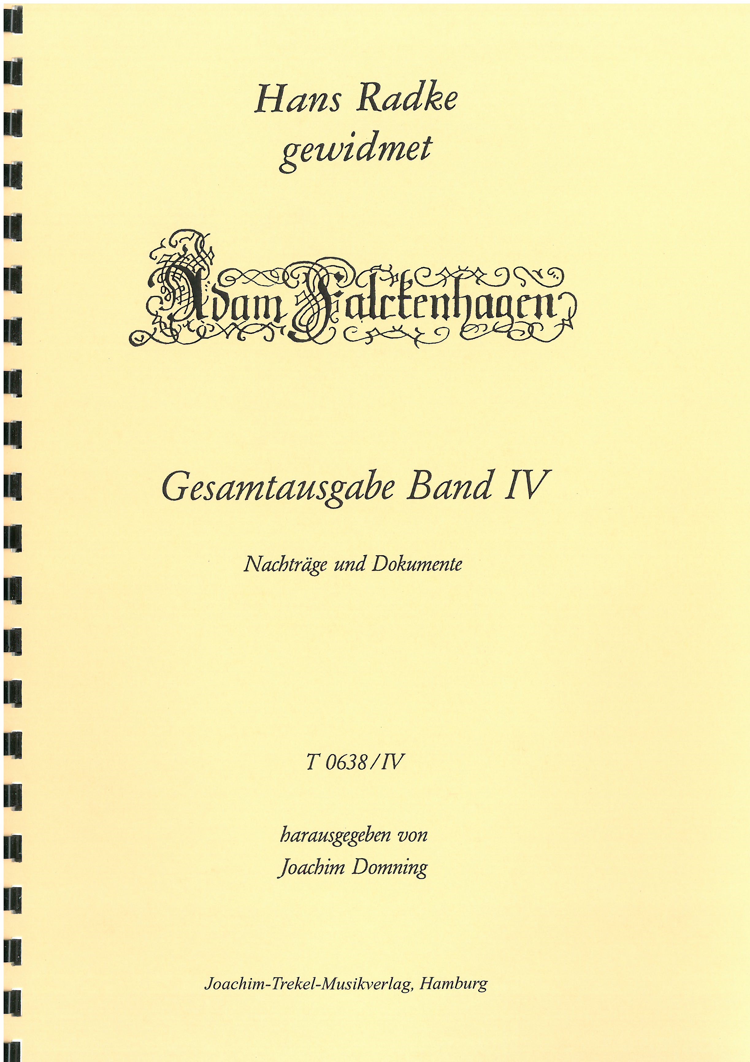 Gesamtausgabe Laute - Band 4