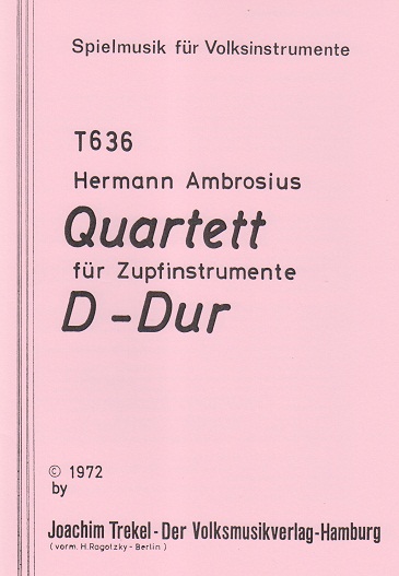 Quartett D-Dur