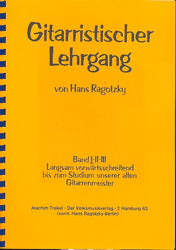 Gitarristischer Lehrgang, Band 1