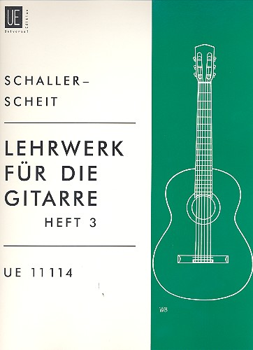 Lehrwerk für die Gitarre, Heft 3