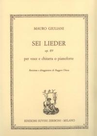 6 Lieder op. 89