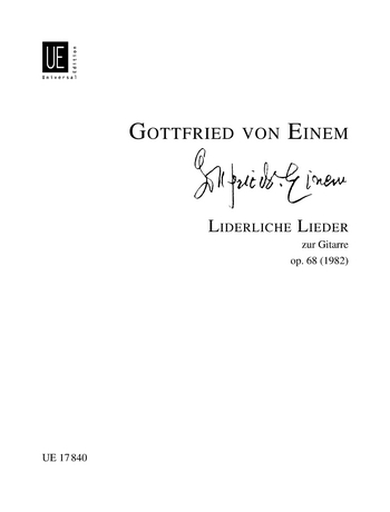 Liderliche Lieder op. 68