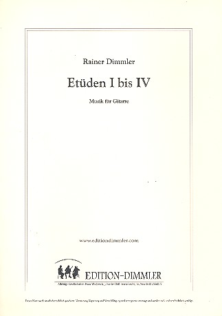 Etüden I bis IV