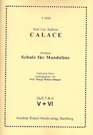 Schule für Mandoline, Band 5+6